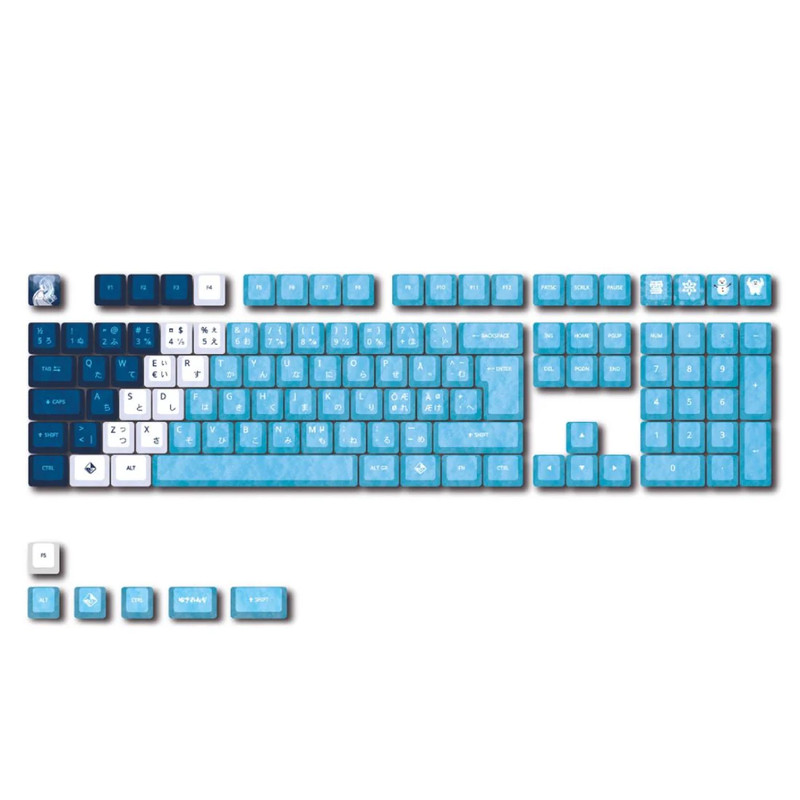 Traitors Yuki Onna 108 PBT Keycap Set - مفاتيح